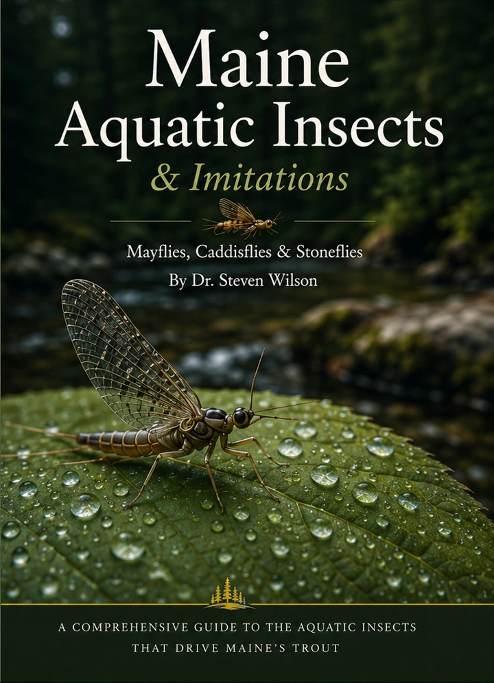Maine Aquatic Insects & Imitations book cover